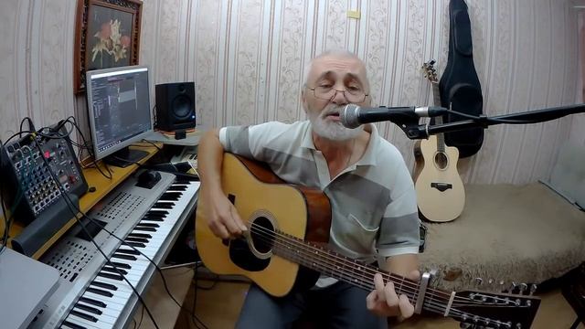 Наши любимые(виа "Песняры")кавер.гитара смотреть онлайн