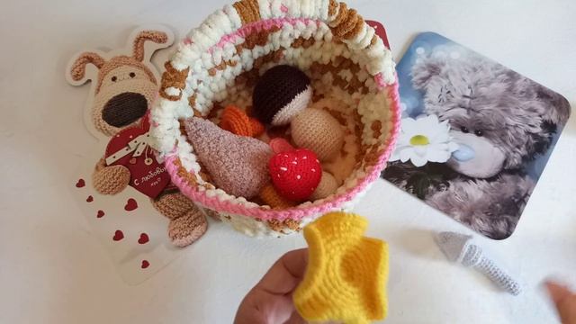 Игрушки связанные за июль. смотреть онлайн