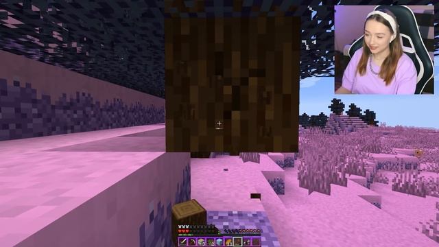 НАШ МАЙНКРАФТ СТАЛ РОЗОВЫМ ? MINECRAFT ДЛЯ ДЕВОЧЕК - #1 @etoliana смотреть онлайн