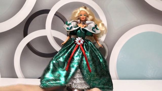 Happy Holidays Barbie 1995/ Обзор и распаковка/Review смотреть онлайн