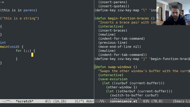 Advice on configuring emacs (and my configuration) смотреть онлайн