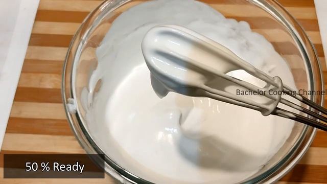 How to make whipped cream at home | Homemade whipped cream for cake decoration | Cake cream recipe смотреть онлайн