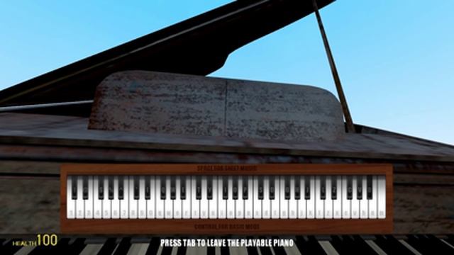 GMod - Custom Playable Piano Sound #3 - Harpsichord 'the Small Italian" смотреть онлайн