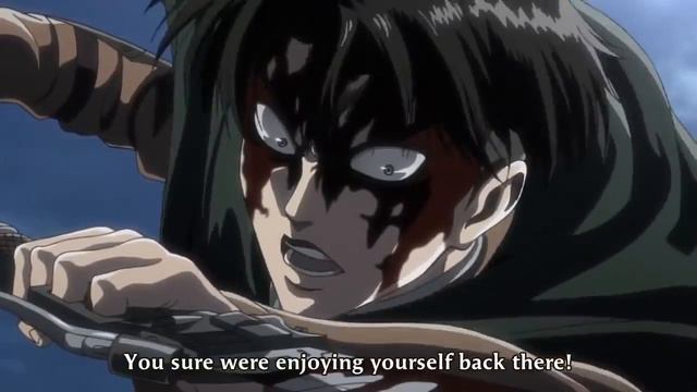 Levi Vs Beast Titan   Attack On Titan Season 3   With Attack On Titan OST