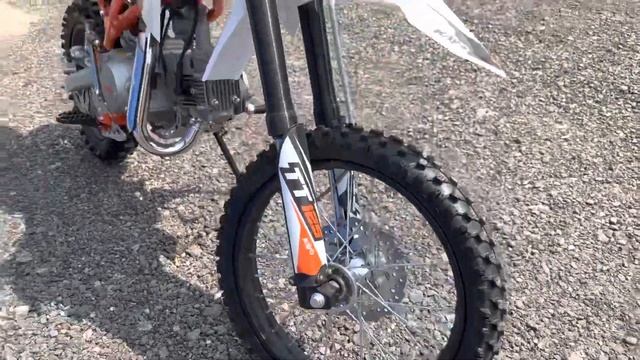 Питбайк KAYO BASIC TT125 17/14 KRZ (механическое сцепление, кикстартер) 2022 г. в.