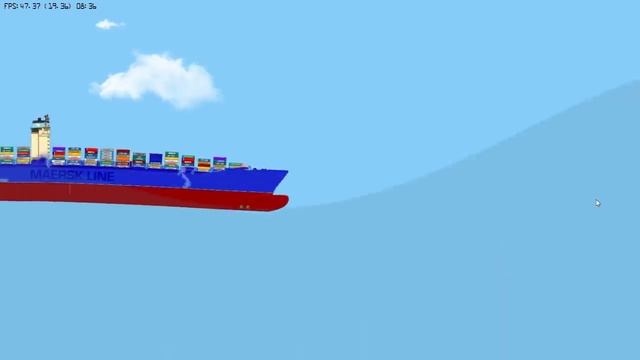 УВЕЛИЧИЛ ВЫСОТУ ВОЛН И СКОРОСТЬ ВЕТРА В 20 РАЗ | FLOATING SANDBOX смотреть онлайн