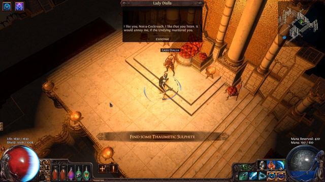 Lady Dialla - Path of Exile смотреть онлайн