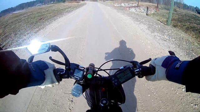 Электро покатушка+не понятный звук в заднем колесе. смотреть онлайн