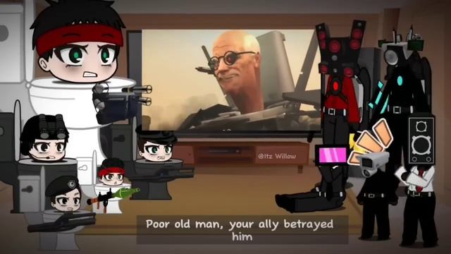 Upgraded Skibidi Toilet character React to Episode 60 смотреть онлайн