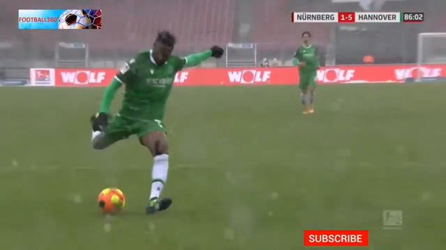 Patrick Twumasi goal against FC Nürnberg смотреть онлайн
