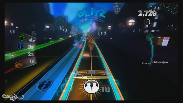 Rock Band Blitz First Look With Mitch and Zac смотреть онлайн