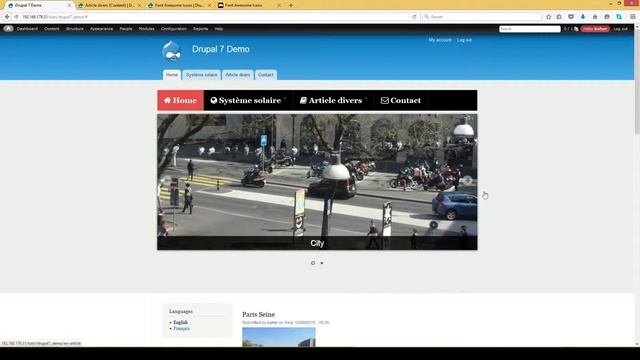 Drupal 7 : Tutoriel TB Mega menu смотреть онлайн