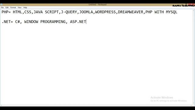LEARN PHP AND .NET IN EASY WAY FULL COARSE смотреть онлайн