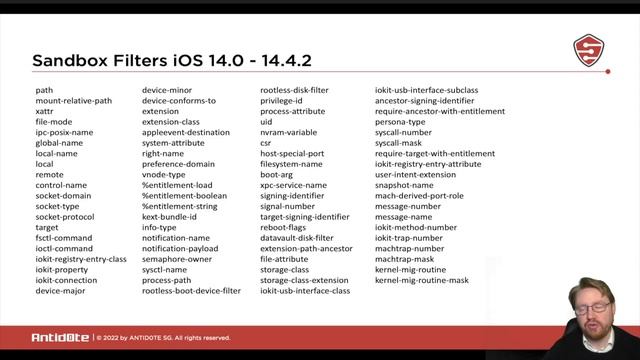 macOS and iOS Security Internals Advent Calendar - Day 13 смотреть онлайн