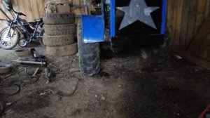 установил резину от квадроцикла на дисках ОКИ