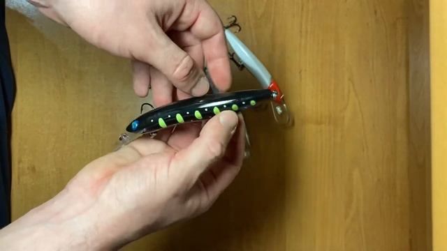 Unboxing Воблера German Aggressor V3 125 мм по заказу Fmagazin смотреть онлайн