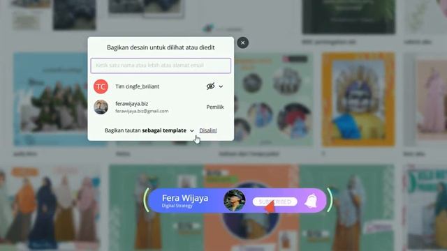 CARA MEMINDAHKAN FILE PROJECT CANVA KE AKUN CANVA LAIN смотреть онлайн
