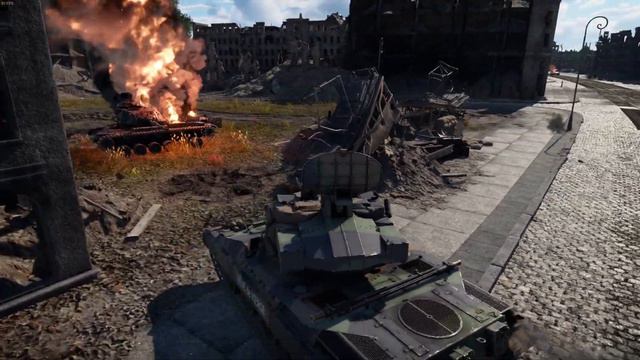War Thunder : 12 tanks destroyed with AMX-30 DCA ! смотреть онлайн