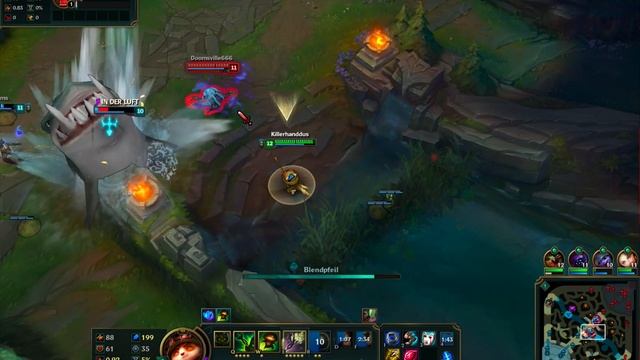Teemo vs Fizz mid gameplay full ap 2017 HD смотреть онлайн