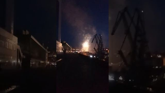 Феерверг в честь открытия Стамбульского парка и Потемкинской лестницы в Одессе смотреть онлайн