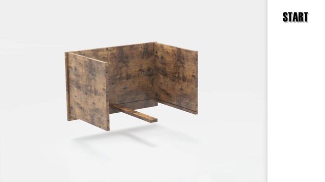 Installation Video For IRONCK Industrial Bookcase With File Cabinet Drawers, 71.6IN