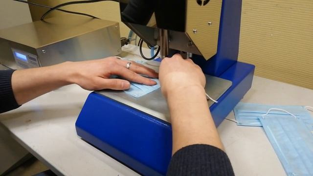 Ультразвуковой станок для сварки резинок_петель к маскам смотреть онлайн