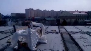Салехард. Обалденная панорама с высоты. Ямал