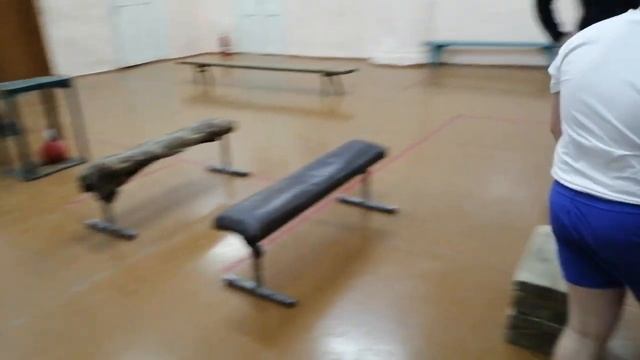 Гиревой спорт. Прыжки после тренировки. смотреть онлайн