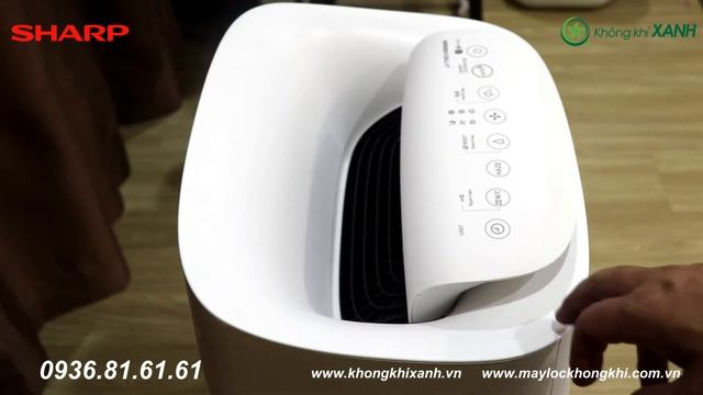 Máy lọc không khí tạo ẩm Sharp KI-L60V-W | Không Khí XANH смотреть онлайн