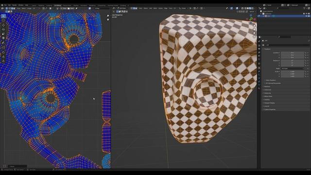 Blender + Substance Painter 3D TIMELAPSE: UDIM UV unwrapping workflow смотреть онлайн
