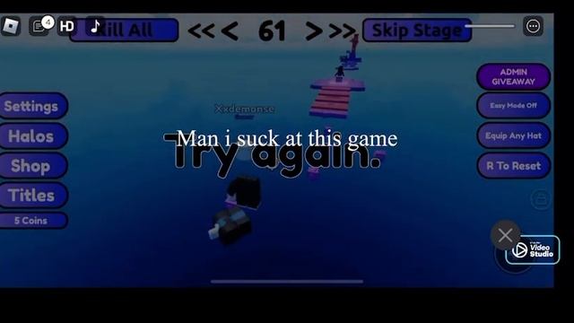 Roblox troll obby level 61-62 смотреть онлайн