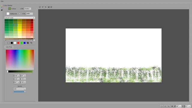 Ластик. Создание неподвижного растрового фона. Tupi Tube. Уроки. смотреть онлайн
