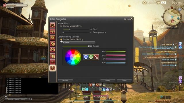 Color Blind Mode in Final Fantasy 14 Online (FFXIV) смотреть онлайн