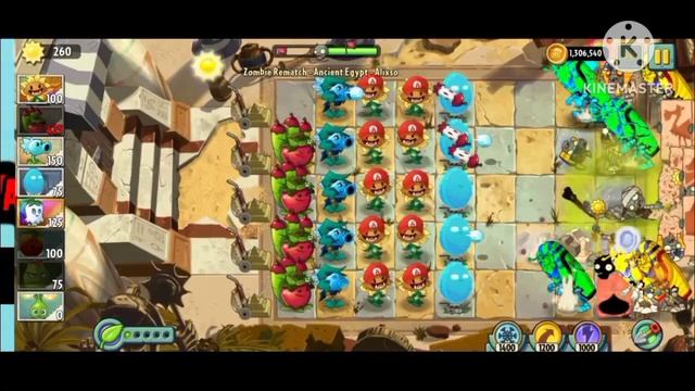 PvZ 2 Reflourished - Custom Level Pack - Zombie Rematch - Ancient Egypt смотреть онлайн