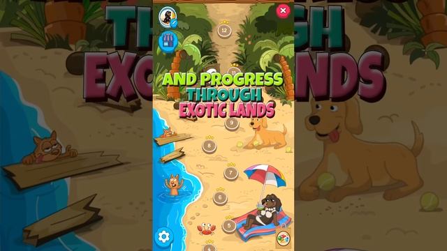 Crusoe's Squeaky Ball Bubble POP! - A Fun, New Bubble Shooter Puzzle Game смотреть онлайн