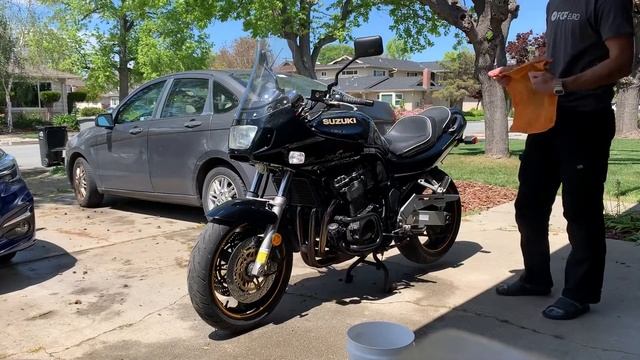 98 Bandit 1200S cold start смотреть онлайн