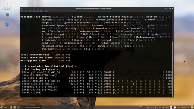 How to Upgrade Garuda Linux | Garuda --sysupgrade | Upgrading Arch Linux in Terminal | Garuda Linux смотреть онлайн