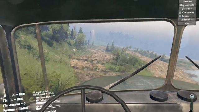 SpinTires доработанное управление урал 4320 мод v.03.03.16. смотреть онлайн