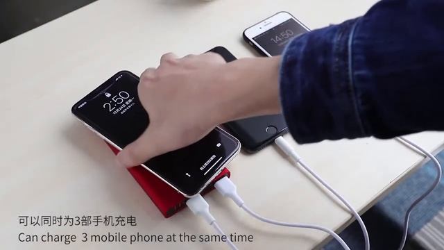 Внешний аккумулятор Hoco J37 10000mAh беспроводная зарядка смотреть онлайн