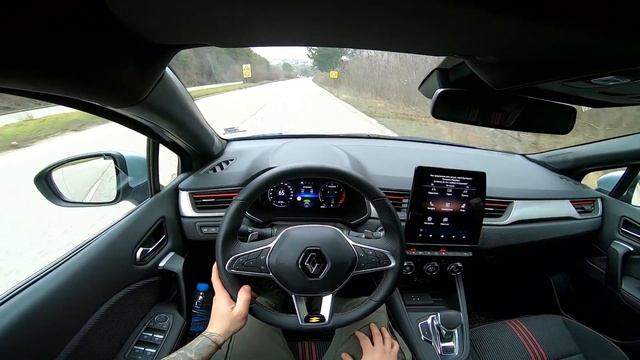 2022 Renault Capture 1.6 TCe 160 RS Line | POV Test Drive смотреть онлайн