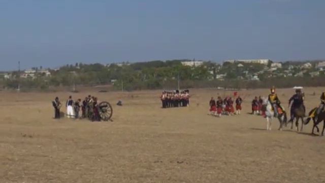 Реконструкция Альминского сражения. Крым. смотреть онлайн