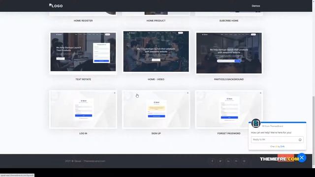 Qexal - React Js Landing Page Template startup template multipurpose Fuyutsuki смотреть онлайн