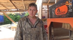 Дисковая пилорама ВудВЕР УДП2-550. Отзыв клиента.