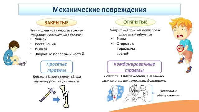 11.1. Общие понятия о травмах смотреть онлайн