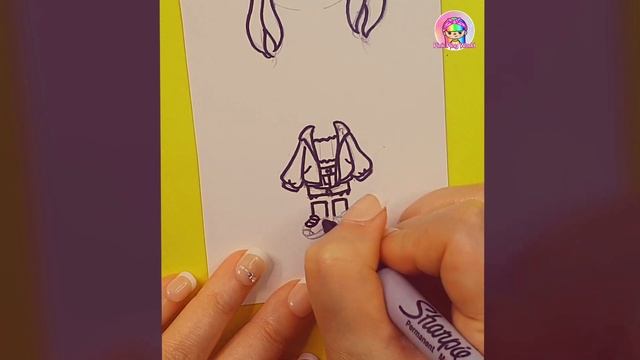 How to draw Aphmau in Toca Life World DIY Paper Crafts Toca Boca @Aphmau смотреть онлайн