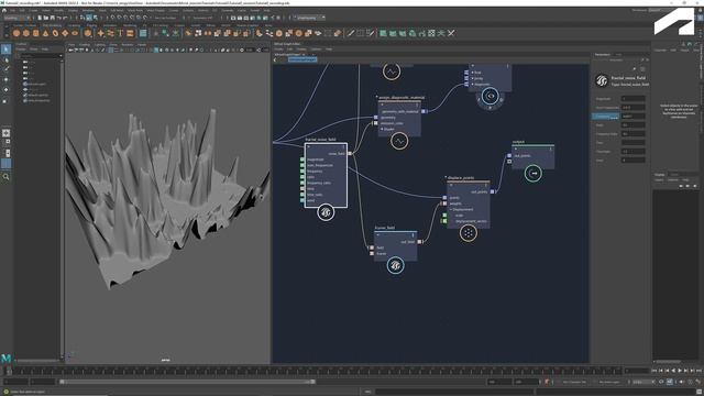 Introduction to Bifrost: Lesson 2 - Mesh Manipulation with fields смотреть онлайн