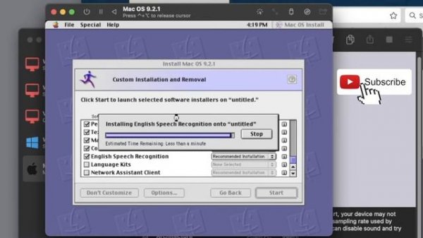 Apple M1 Mac: Running Mac OS 9 on UTM