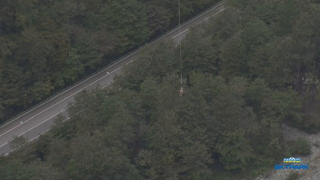 Прыжок с высоты 207 метров Скай Парк Сочи смотреть онлайн