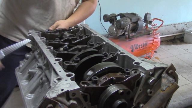 Сборка двигателя BMW m62b44. Часть 5. смотреть онлайн