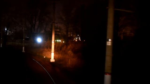 Вечернее прибытие поезда на Балтийский вокзал смотреть онлайн